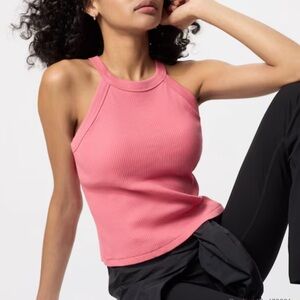 NWOT Uniqlo Coral Bra Top